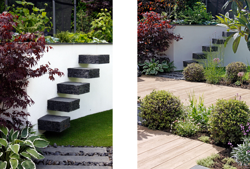 eco decking creates an outdoor terrace in this essex garden by greencube garden design