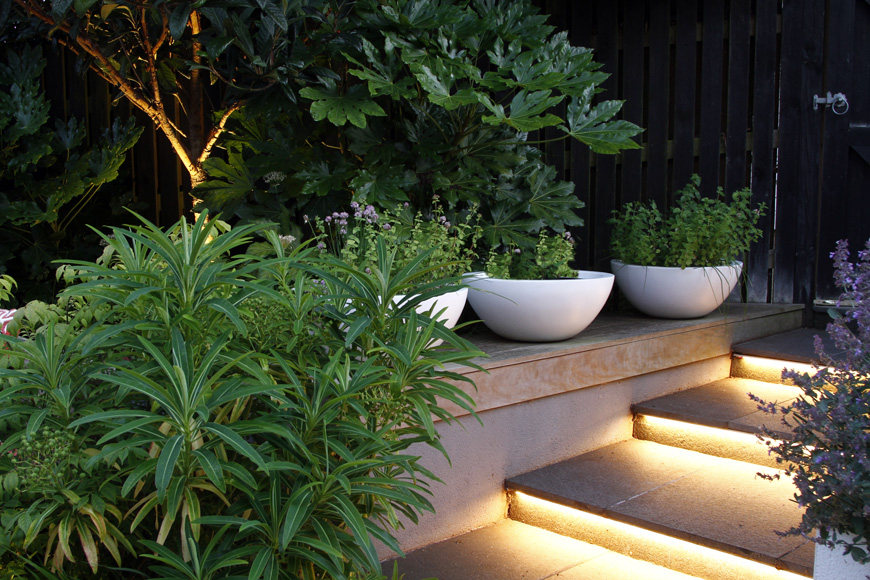 Kings Hill town garden design for a new build in Kent